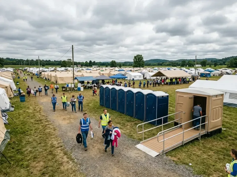 disaster-relief-camp-restrooms-010 — frequently asked questions, Dumpster & Portable Bathrooms Rental in Fairlawn, VA